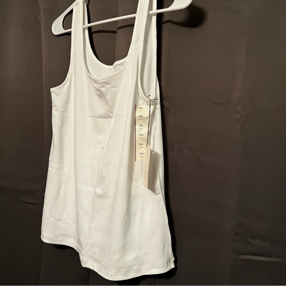 A New Day White Tank XXL